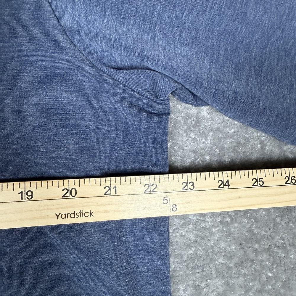 Outdoor‎ Research Henley Shirt Men's Large Blue Aberdeen Long Sleeve *Flaw* - Picture 6 of 8